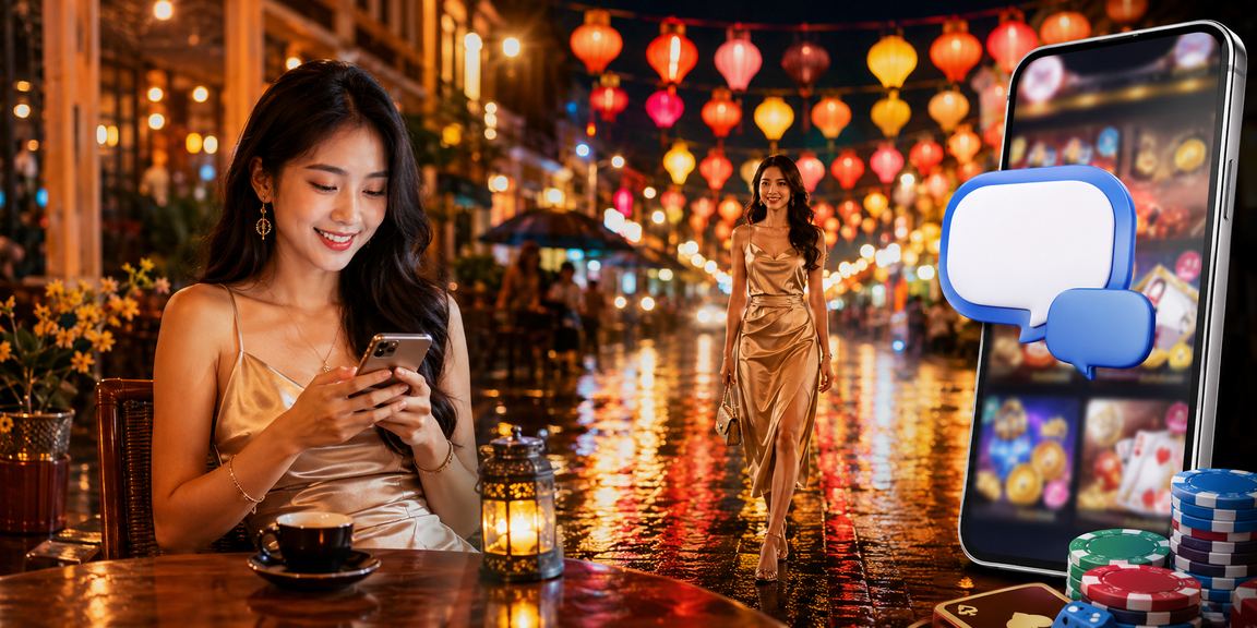 Người dùng trải nghiệm casino mobile trong quán cà phê tại TP Hồ Chí Minh